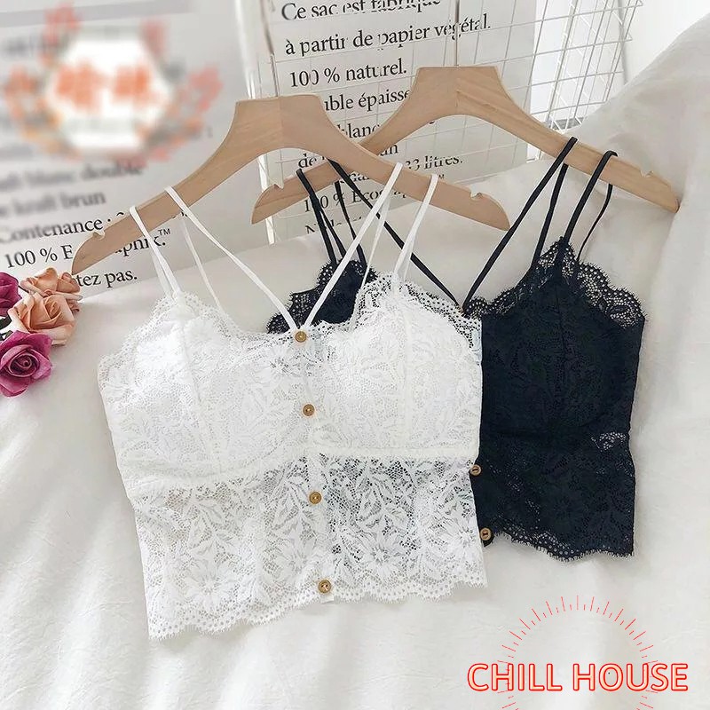 MẪU MỚI-Áo Bra Ren Hoa 4 Khuy Cao Cấp Siêu Sexy B 610 - CHILLHOUSE