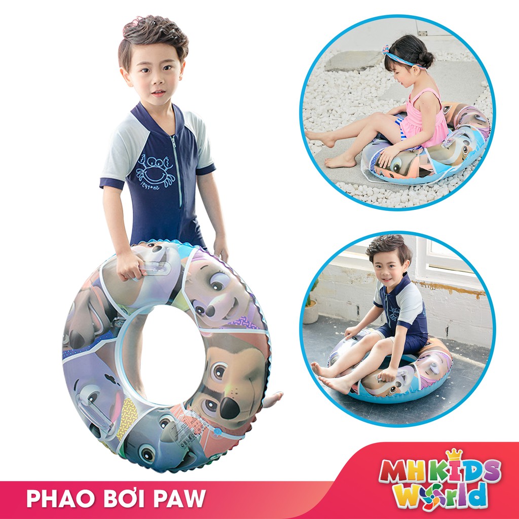 Phao bơi trẻ em mẫu PAW đội chó cứu hộ cho bé 1-12 tuổi