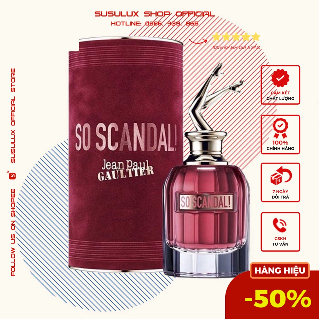 Nước hoa jeanpaul gaultier so scandal CHIẾT 10ml dạng xịt.