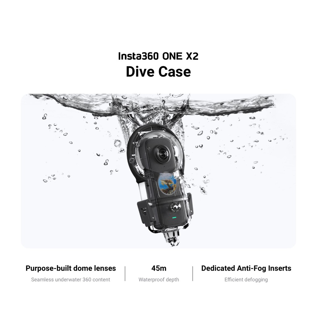 Vỏ chống nước Insta360 ONE X2 | Dive case |