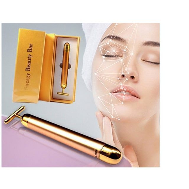 [FREESHIP] Máy massage rung đa vị trí Beauty Bar Gold 24k xả stress hiệu quả.