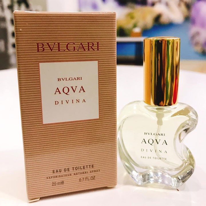 Nước Hoa Mini Nữ Bvlgari Aqva Divina 20ml