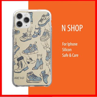 Vỏ ốp Ip dẻo độc lạ hiếm có NCASE Chống sốc, silicon, dẻo, ôm máy cho IPhone 5 đến IP 216 NIKPOD00205