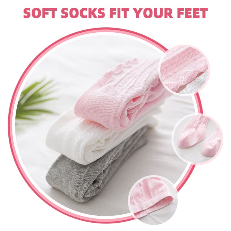 Quần Tất Lưới Mỏng Thoáng Khí Co Giãn Tốt Thời Trang Xuân Hè Cho Bé