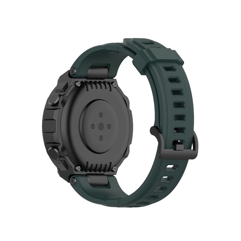 Dây Đeo Thay Thế Chất Liệu Silicon Thiết Kế Nhiều Lỗ Cho Amazfit T-rex Pro