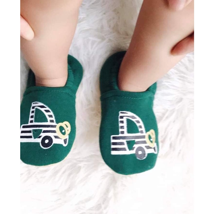 Giày tập đi, giày đi trong nhà lót nỉ siêu ấm mùa đông cho bé trai/bé gái