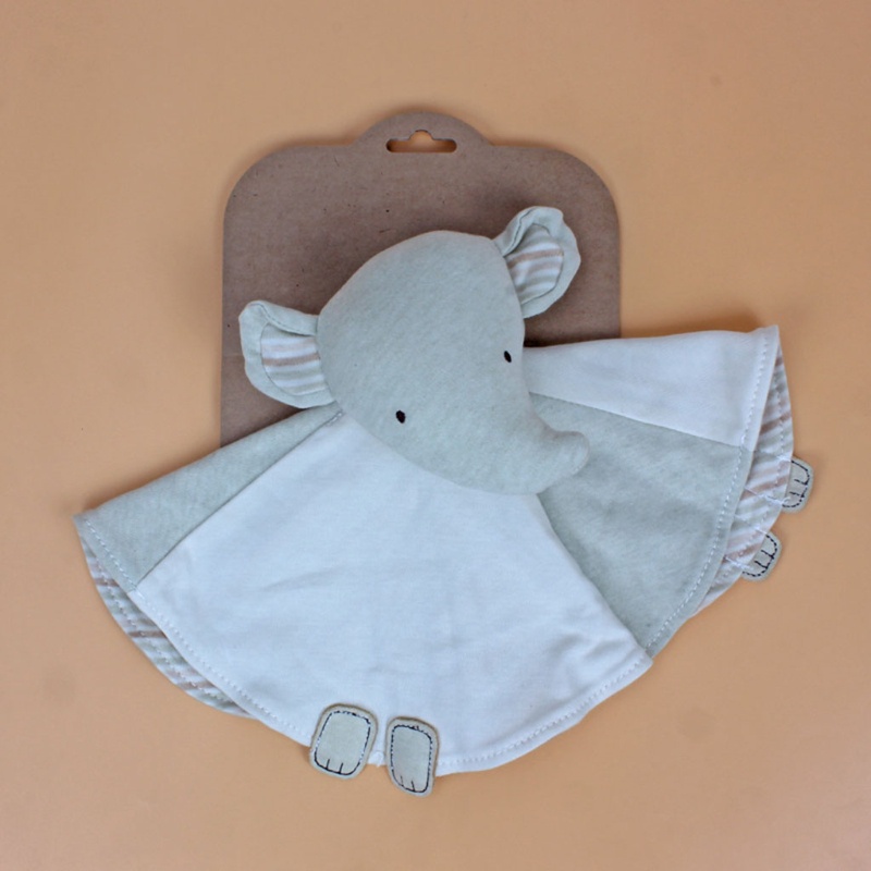 Yếm Ăn Cotton Mềm Mại Hình Động Vật Dành Cho Búp Bê