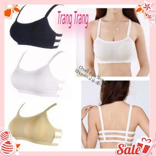 Áo Bra (🔥FREESHIP🔥) Áo Bra 3 Dây Có Đệm Ngực Không Gọng Mát Mỏng