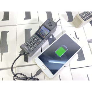 Điện Thoại Pin Khủng 4500mAh Bộ Đàm H999 Sạc Pin Cho Điện Thoại Khác Loa To Màn Hình Siêu Đẹp