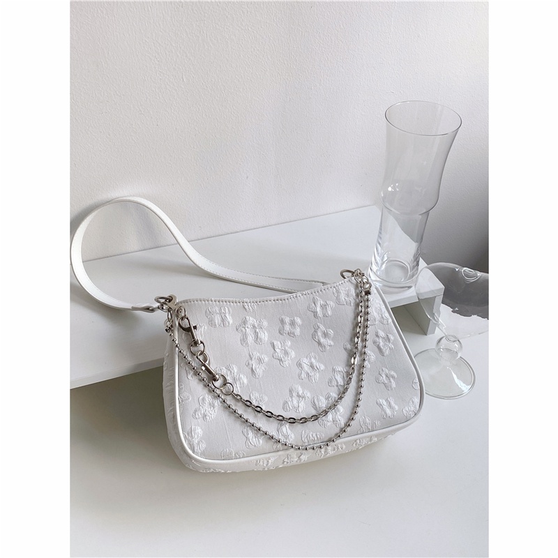 Túi Đeo Vai Vải canvas Họa Tiết Jacquard Thời Trang Xuân Hè Hàng Mới Dành Cho Bạn Nữ 2022