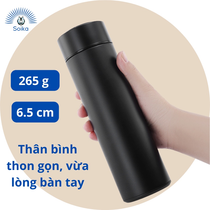 Bình Giữ Nhiệt SOIKA SB04 Thép Không Gỉ Inox 304 500ml
