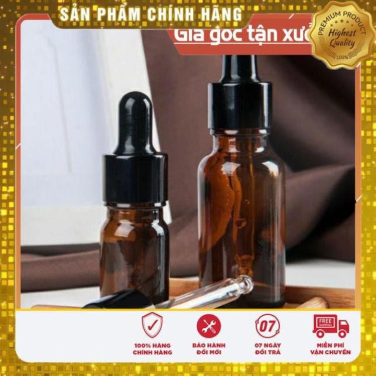 Lọ Chiết Serum ❤ GIÁ TẬN GỐC ❤ [5ml/10ml] Chai lọ đựng tinh dầu bóp giọt Khoen Đen chiết mỹ phẩm , phụ kiện du lịch