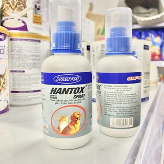 Hantox Spray - Hantox Xịt Ve Bọ Chét Chó Mèo 100ML