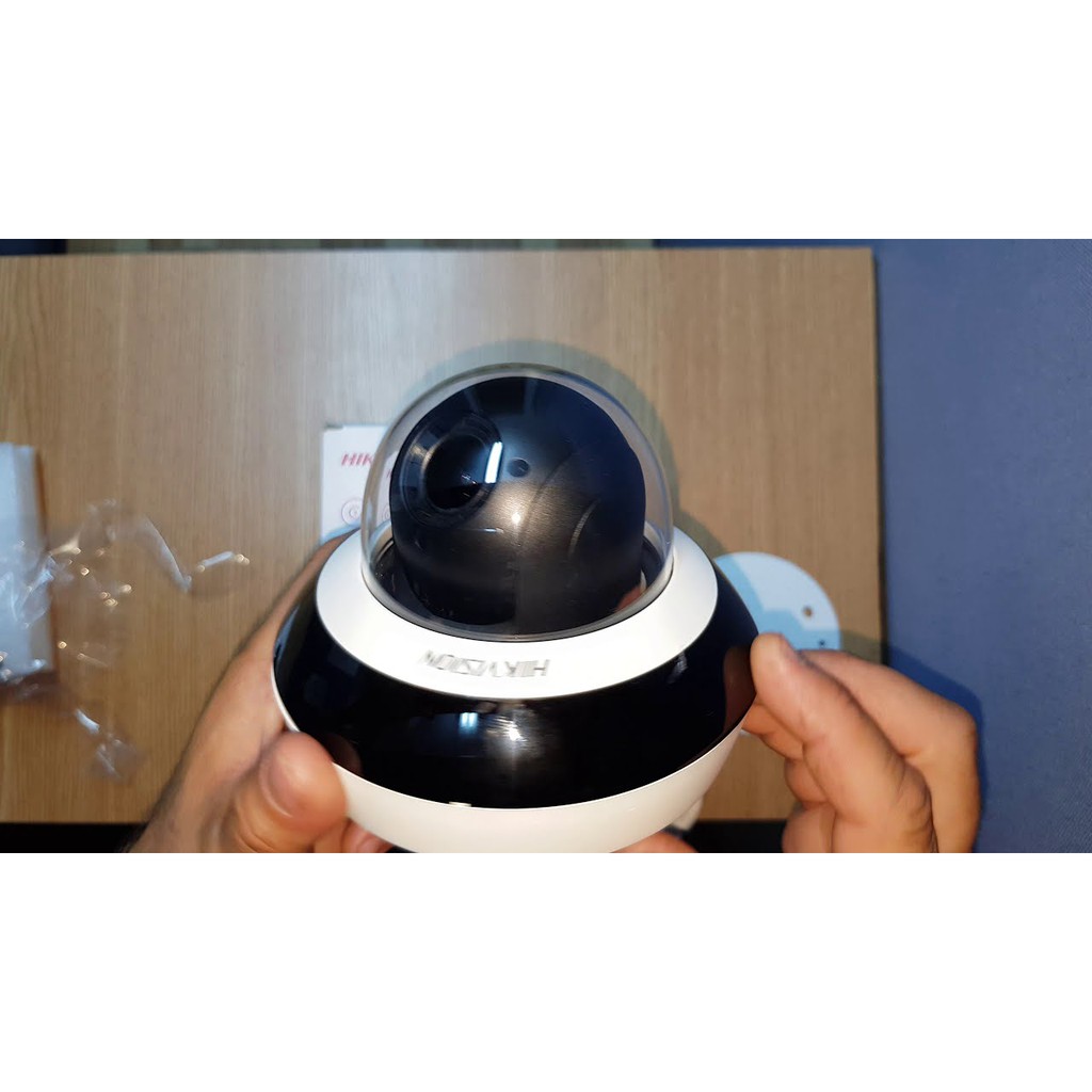 Camera IP Speed Dome hồng ngoại Wifi 4.0 Megapixel HIKVISION DS-2DE2A404IW-DE3/W Cam kết hàng chính hãng 100%