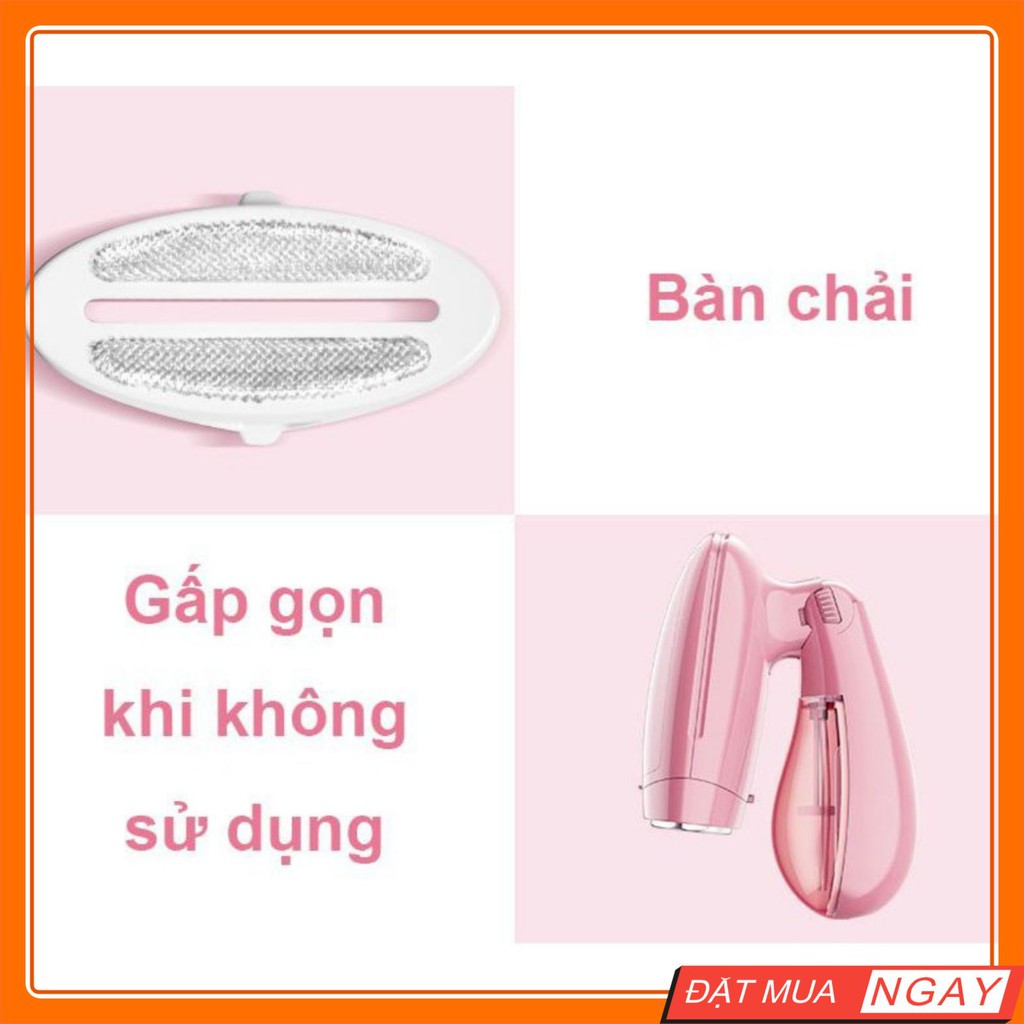 Bàn Là Hơi Nước Cầm Tay Sokany - Bàn Ủi Hơi Nước Cầm Tay Là Phẳng Quần Áo, Dễ Dàng Gập Gọn