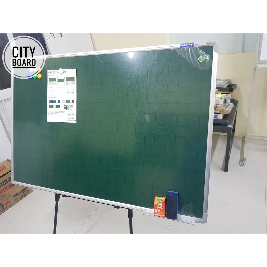 Bảng từ xanh KT: 80x120 cm, 100x120cm dòng Standard - Bảng Cường Thúy,