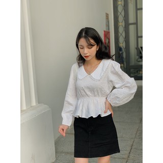 áo eo chun cổ viền ren SA421 1994closet