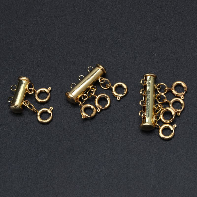 Vòng cổ Chuỗi Nhiều Sợi Có Khóa Nam Châm Gọn Nhẹ