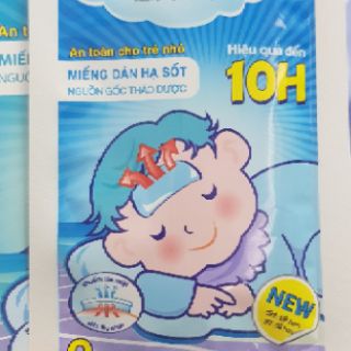MIẾNG DÁN LẠNH HẠ SỐT CHO BÉ