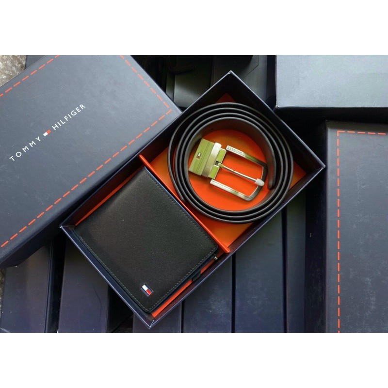 Sét nịt + ví nam tommy