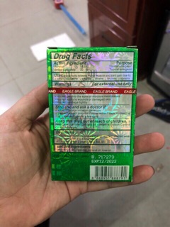 Dầu Gió Xanh 2 Nắp SingaPor 24ml(Hàng xịn)