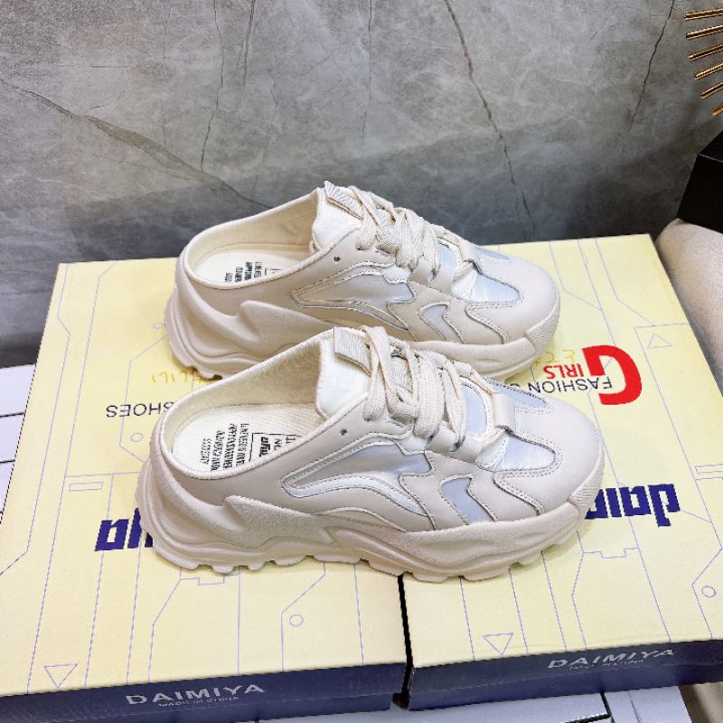 tuk Giày Sục Thể Thao Daimiya Da Mềm Êm Fullbox Cao Cấp