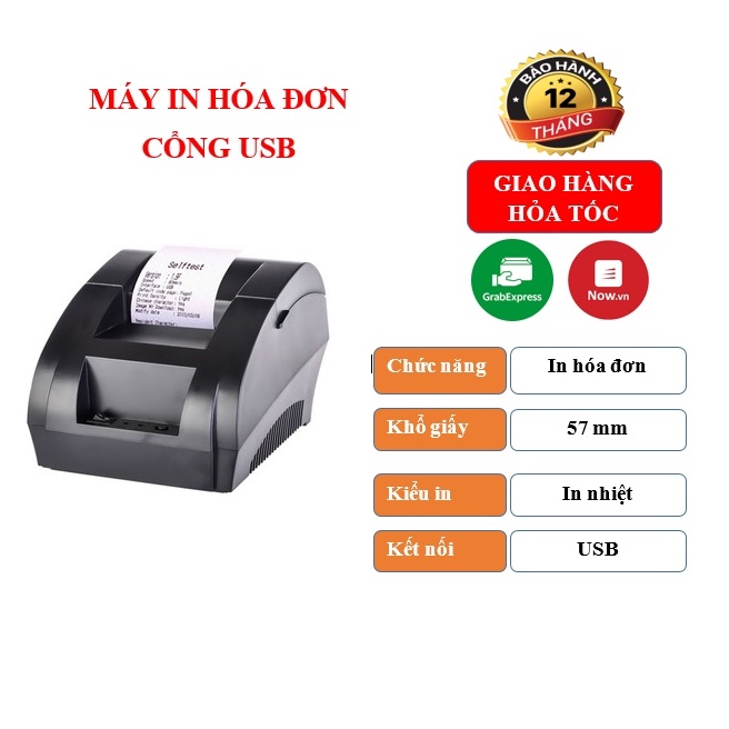 Máy in nhiệt Tawa PRP 085m (Đen)
