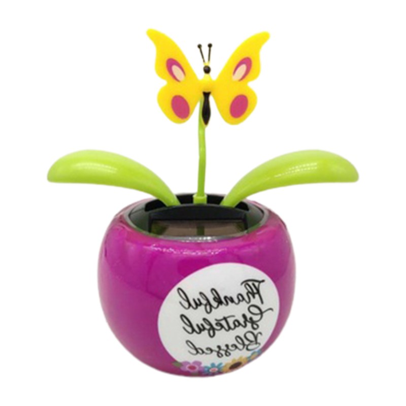 Mô Hình Hoa Hướng Dương Nhảy Múa Sử Dụng Năng Lượng Mặt Trời Trang Trí Bàn Điều Khiển Xe Hơi