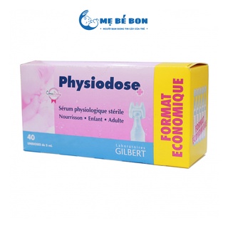 Nước muối sinh lý physiodose gifrer Pháp cho trẻ sơ sinh MẸ BÉ BON