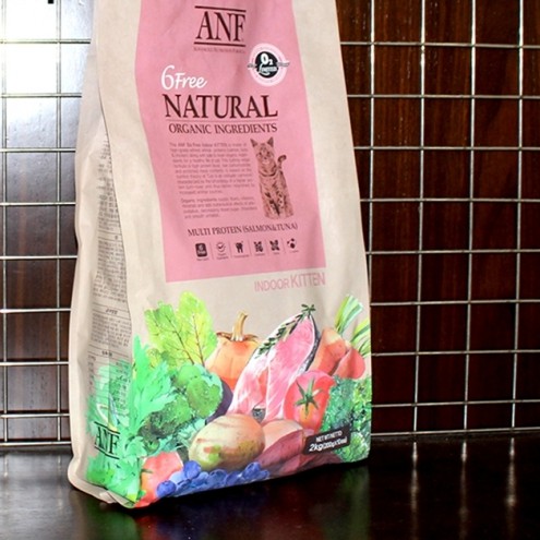 2kg(❁´◡`❁)THỨC ĂN HẠT CHO MÈO CON ANF 6 FREE INDOOR KITTEN 2KG ☆☆☆☆☆cung cấp rất nhiều dinh dưỡng cho mọi chú mèo.