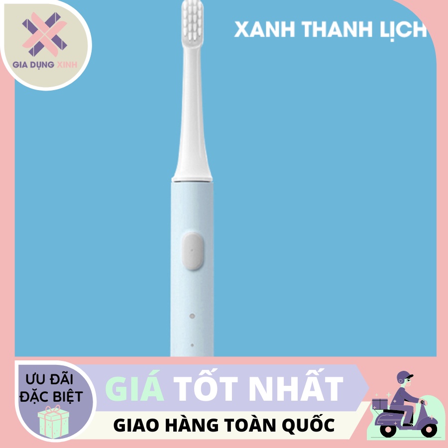 Bàn chải điện Xiaomi Mijia T100 - Bàn Chải Đánh Răng Hoàn Toàn Tự Động, Sạc USB, Chống Thấm Nước IPX7