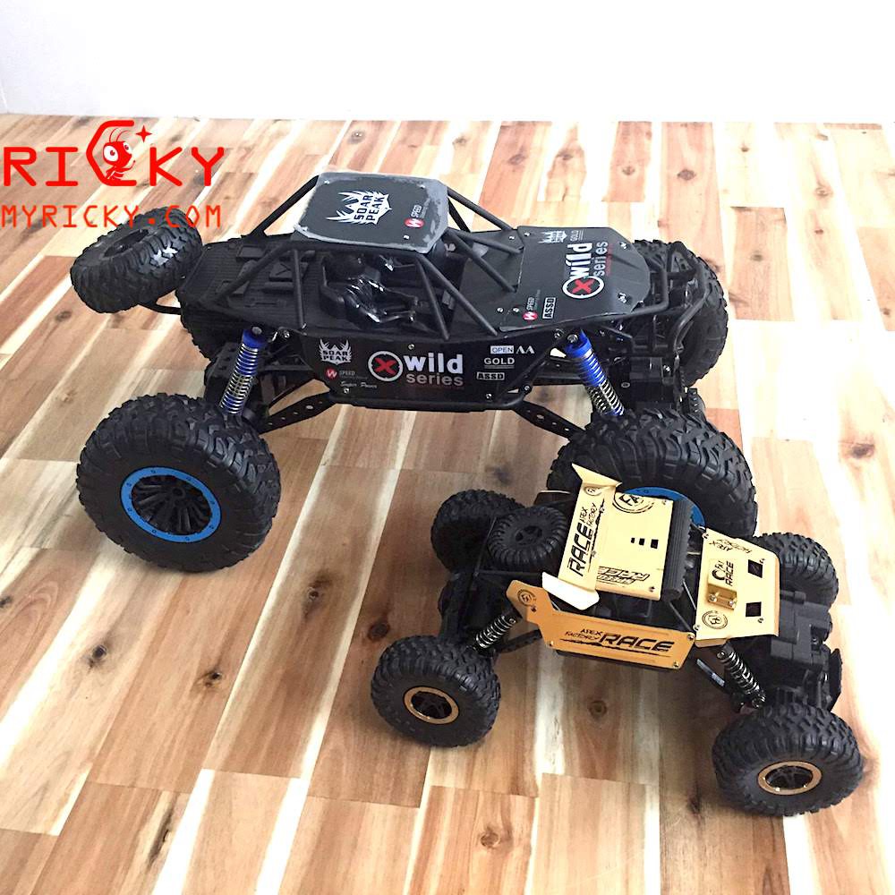 Xe địa hình 2 cầu size Cực khủng Scale 1:12, Vỏ Sắt Pin Sạc 2000maH cực lâu, khỏe