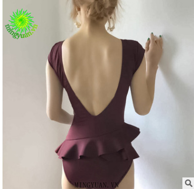 Đồ Bơi Một Mảnh Cổ Sâu Hở Lưng Quyến Rũ Dành Cho Nữ | BigBuy360 - bigbuy360.vn