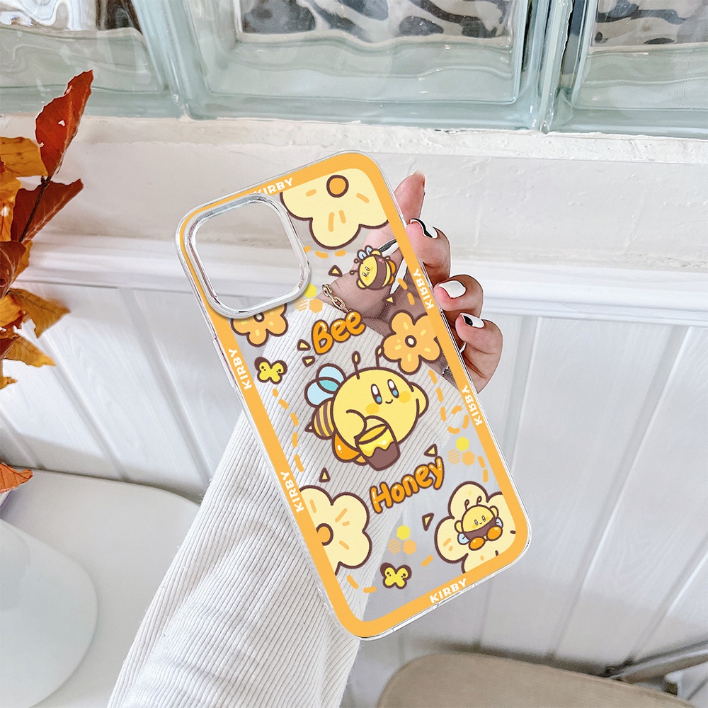 Ốp Điện Thoại Tpu Mềm Chống Sốc In Hình Chú Ong Dễ Thương Cho iPhone 11 12 13 pro max XS X XR XSMax 7 8 6 6s plus 5 4 SE 2020