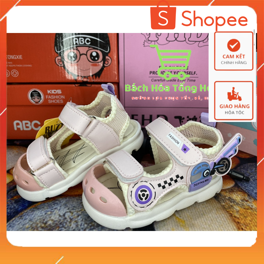 Dép Quai Hậu, Sandal Chống Vấp Có Mẫu Cho Bé Gái &amp; Bé Trai Siêu Dễ Thương |