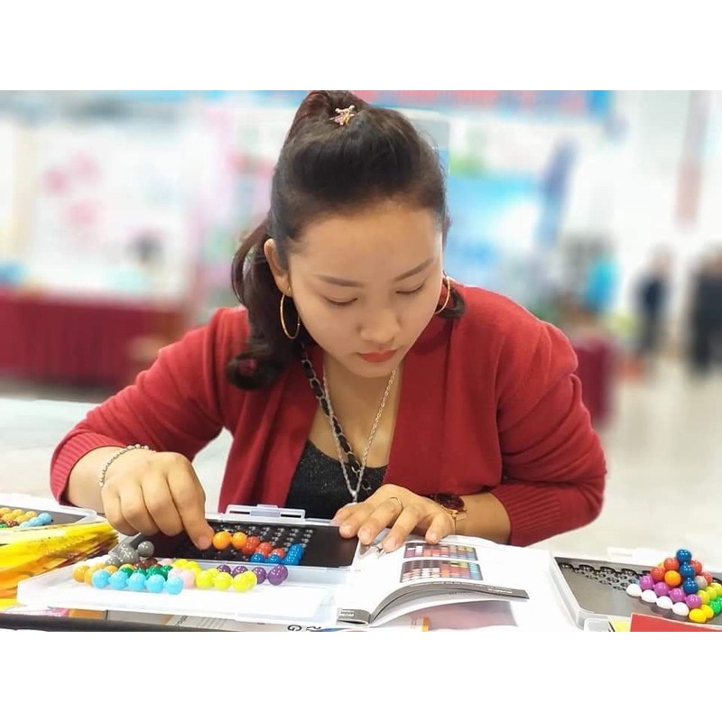 Bộ XẾP HÌNH Puzzlia chính hãng Hàn Quốc cho bé phát triển IQ