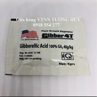 Sản phẩm kích thích sinh trưởng : GA3