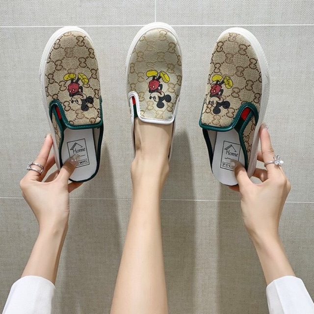 Giày đạp gót Mickey ( hàng sẵn )