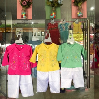 Bộ bà ba cho bé gái