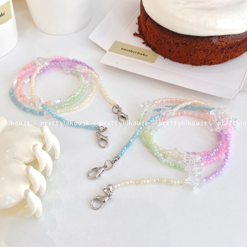Mask strap/ dây đeo khẩu trang tim sao