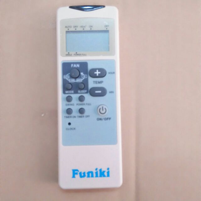 Điều khiển điều hoà Funiki 1 chiều 2 chiều