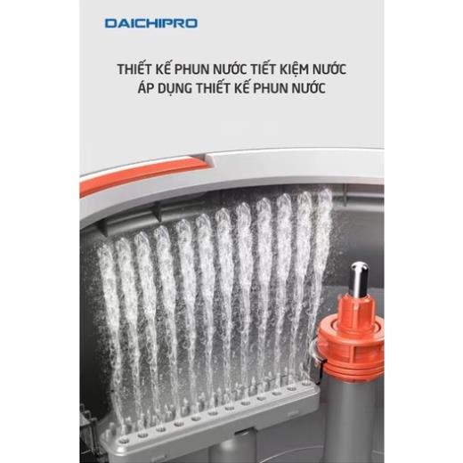 Bộ chổi Lau Nhà Daichipro DCP-5SM, Cây Lâu Nhà Tự Vắt Daichipro DCP-5SM, HÀNG CHÍNH HÃNG