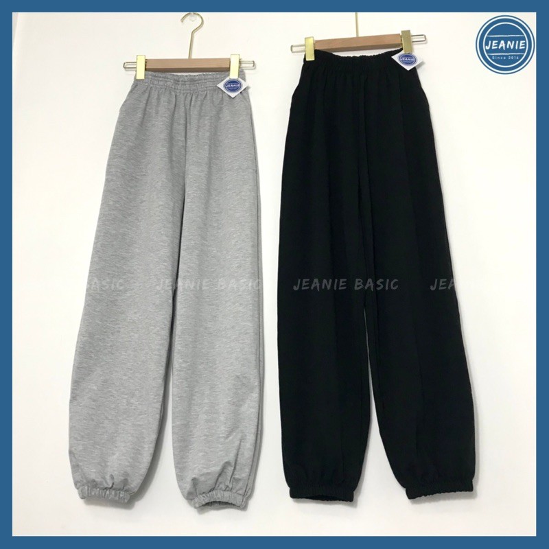 Quần Nỉ Nam Nữ Jogger Chất Nỉ Da Cá Xịn Nam Nữ  Quần nỉ bo ống