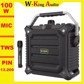 Loa karaoke bluetooth w-king k3h /w-king t5/ t9/ k9, loa hát karaoke kèm micro không dây, loa du lịch cao cấp,bh 12t