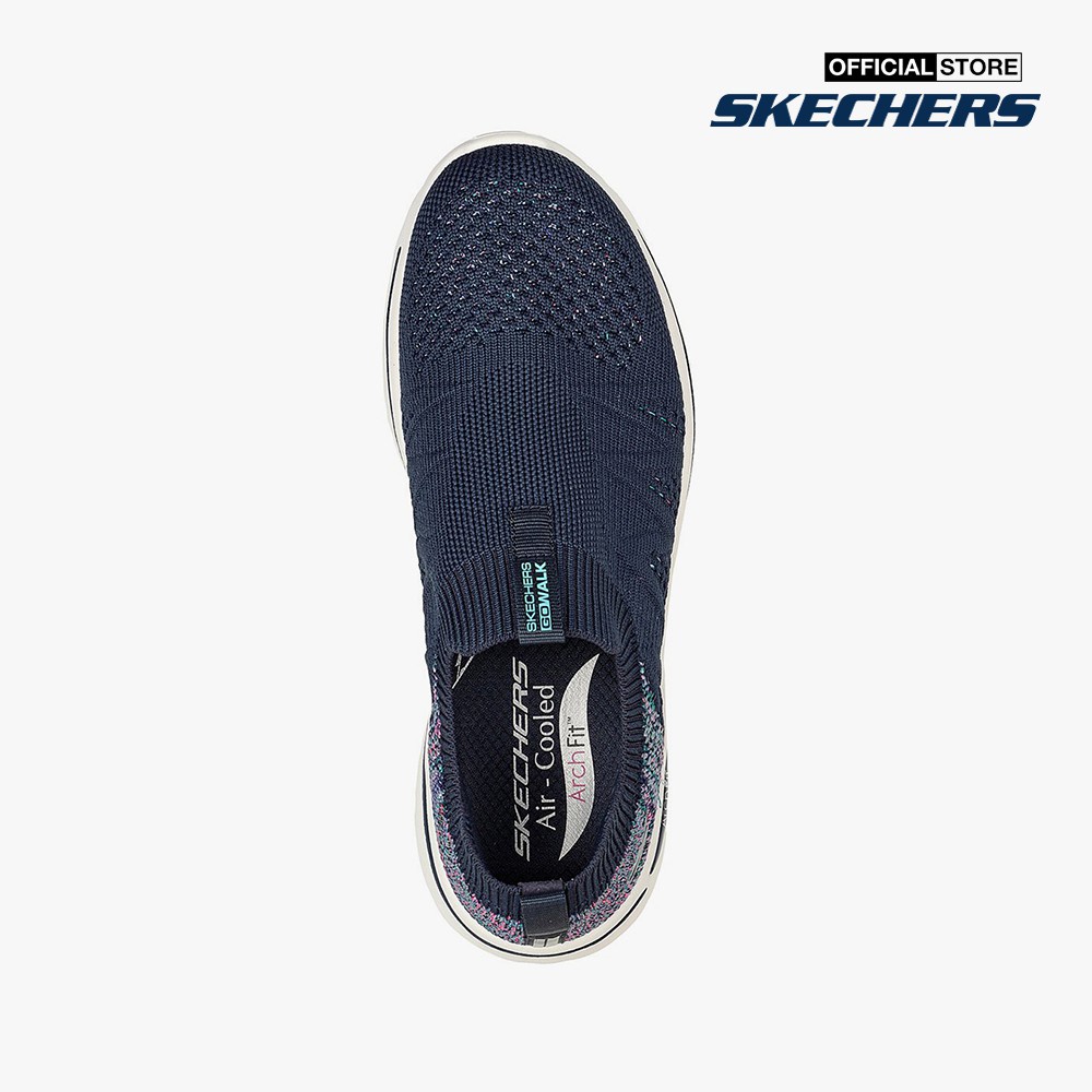 SKECHERS - Giày slip on nữ GOwalk Arch Fit Fun Times 124478-NVMT