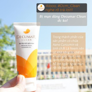 GEL RỬA MẶT DECUMAR CLEAN