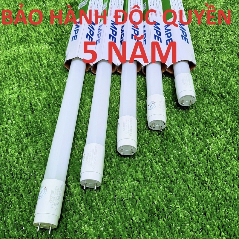 BÓNG ĐÈN LED TUBE THỦY TINH T8 MPE 1M2