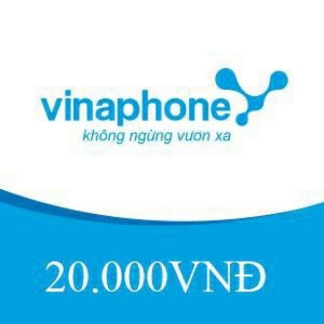 Thẻ cào điện thoại vinaphone 20k