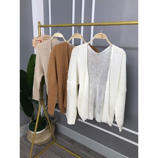  áo cadigan len mỏng phong cách hàn quốc [Tira Mama Design]