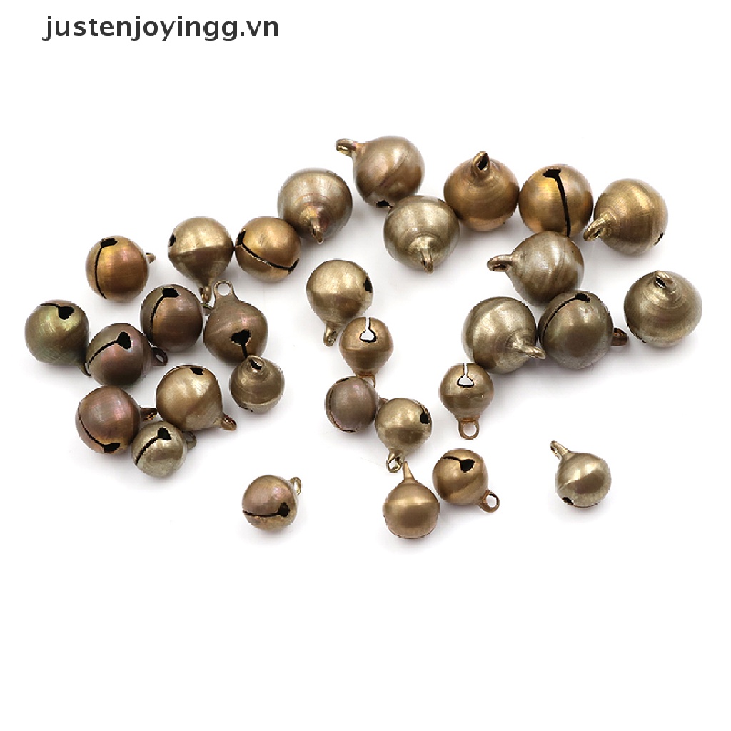 Bộ 10 Phụ Kiện Trang Trí Cây Thông Giáng Sinh Bằng Đồng